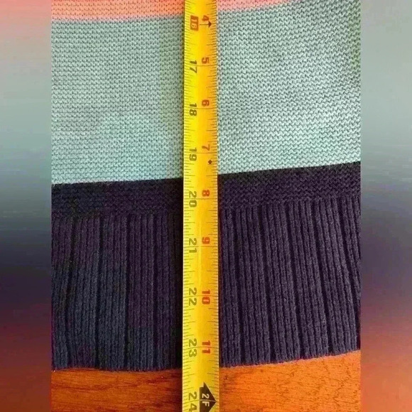 St. John's Bay Multicolor Striped Sweater - Picture 14 of 16